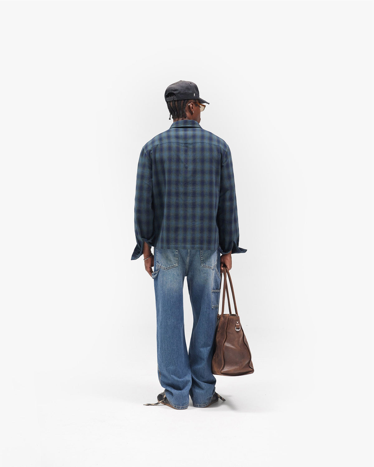 R2 Carpenter Panel Denim - Rinse Blue