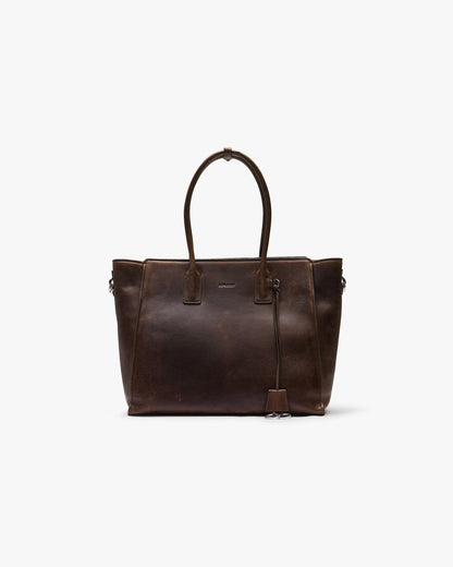 Hudson Tote - Dark Brown