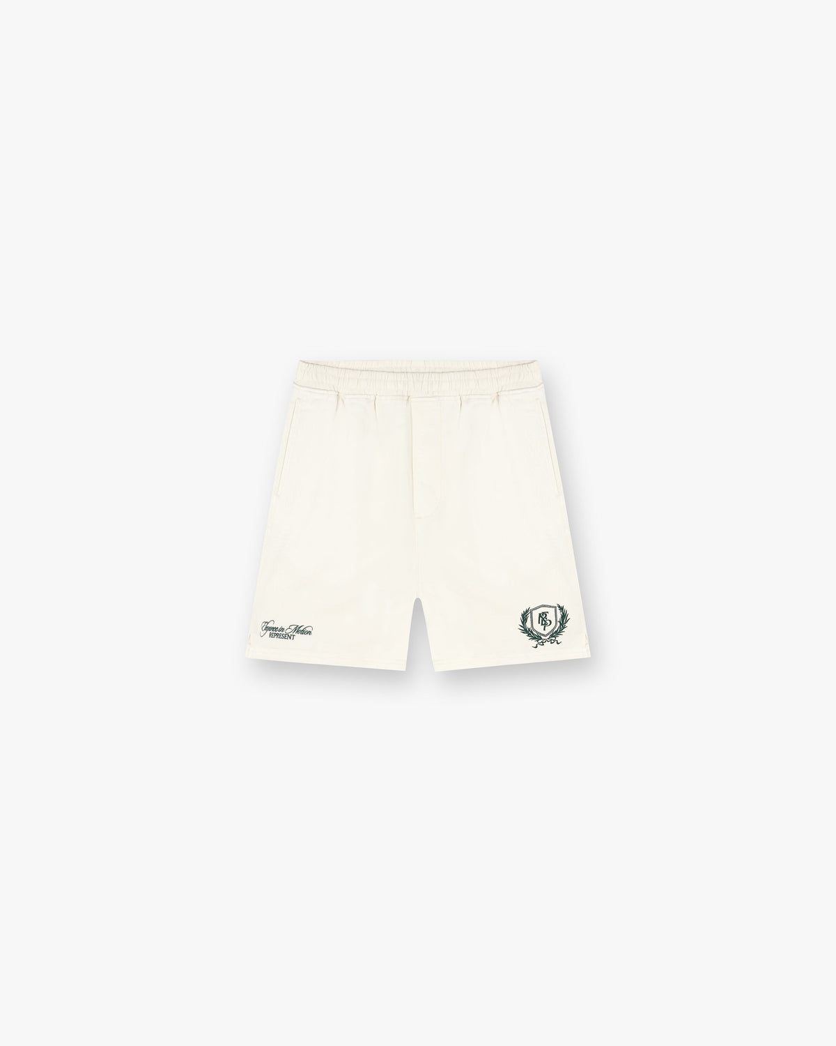 Represent Crest Short - Antique White