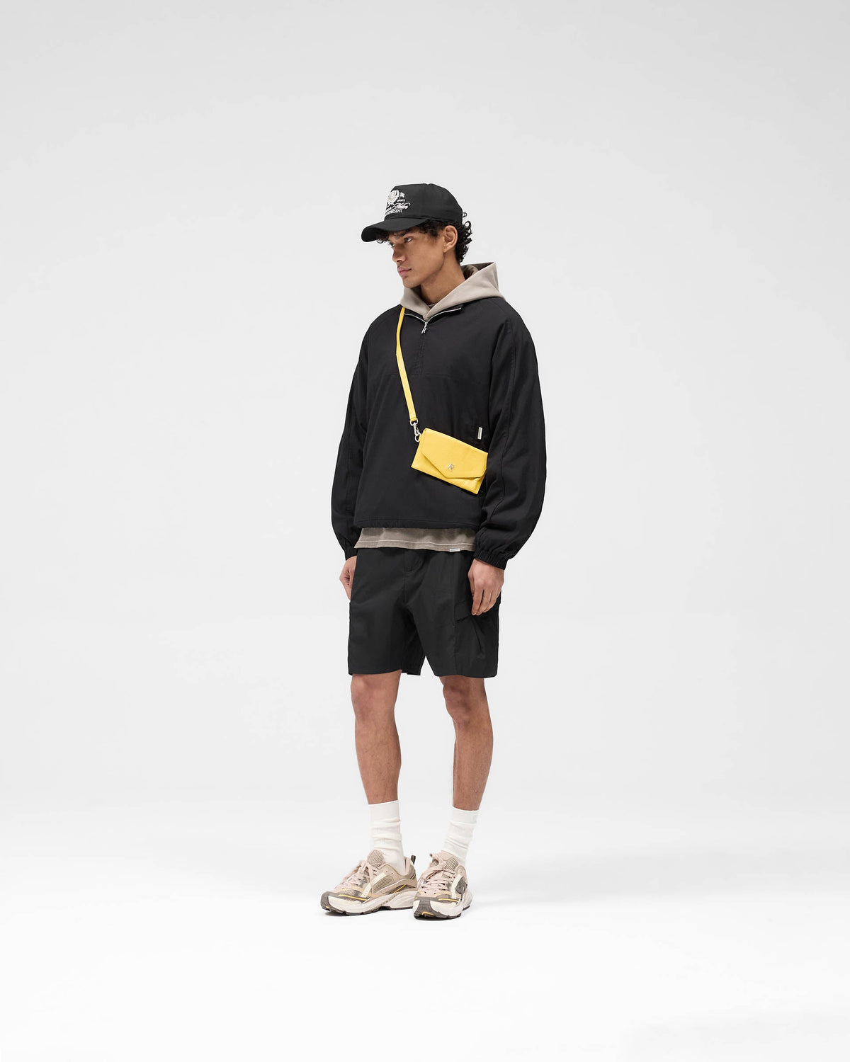 Quarter Zip Jacket - Black