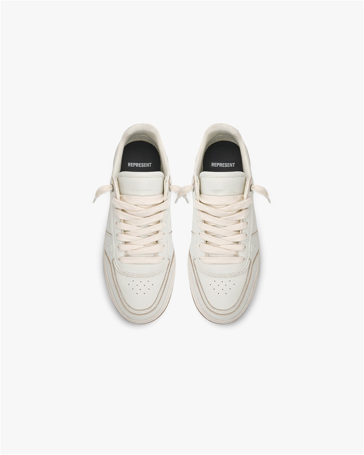 Initial Sneaker - Vintage White Gum