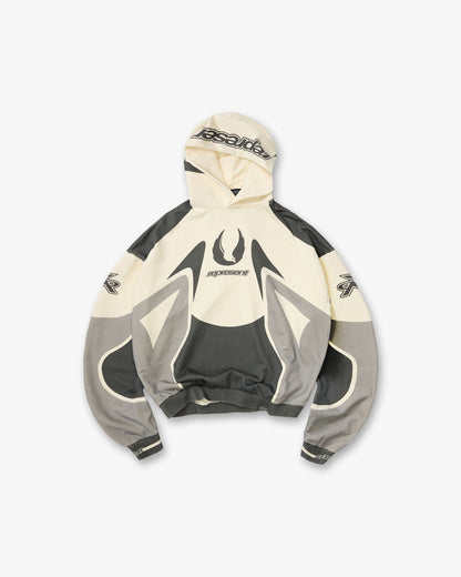 Represent X Belstaff Racing Hoodie - Dark Grey