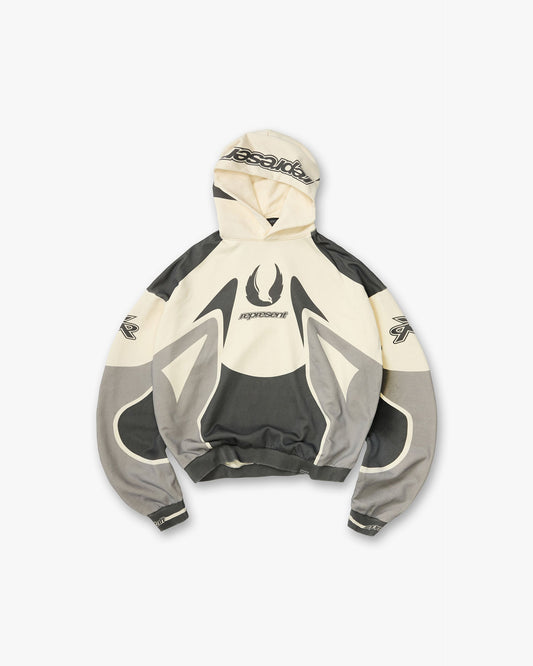 Represent X Belstaff Racing Hoodie - Dark Grey