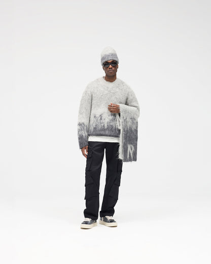 Ombre Sweater - Light Grey