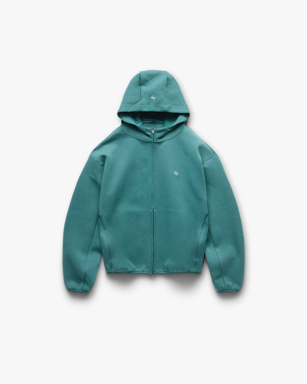 247 Form Zip Hoodie - Teal