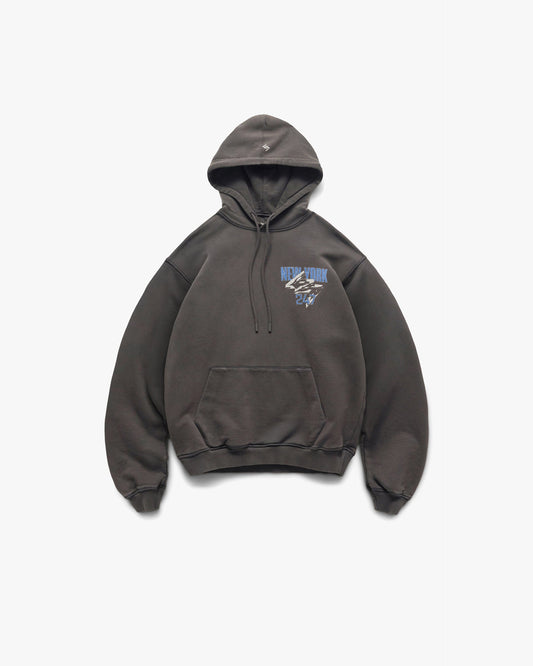 247 New York Hoodie - Washed Grey