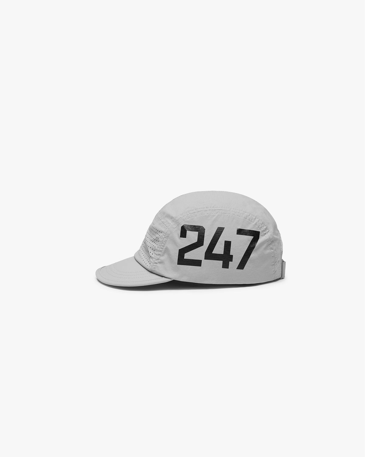 247 Numbers Cap - Ash Grey
