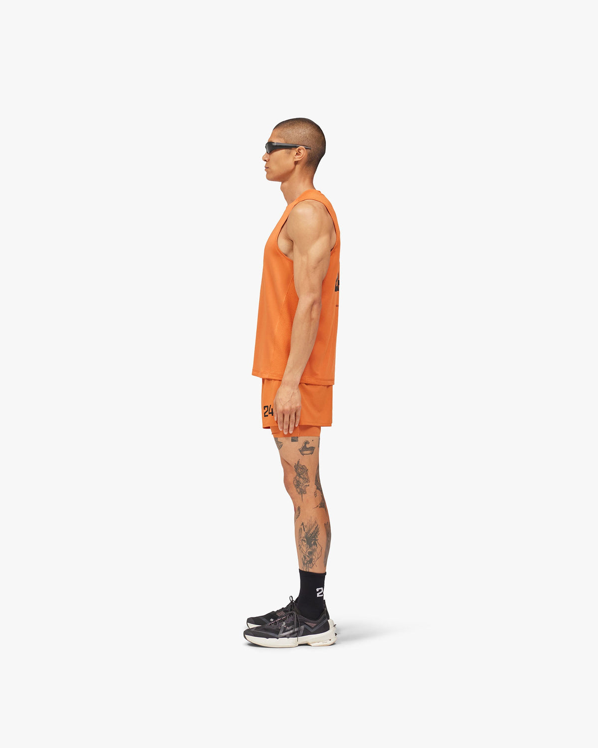 247 Numbers Vest - Ember