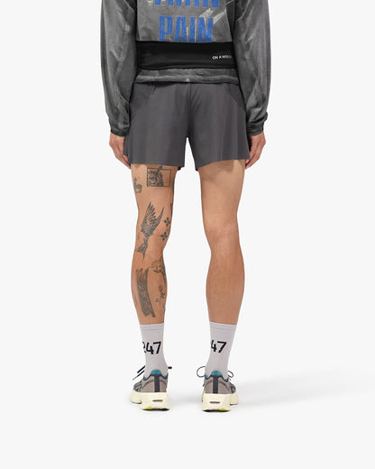 247 Race Short - Washed Grey