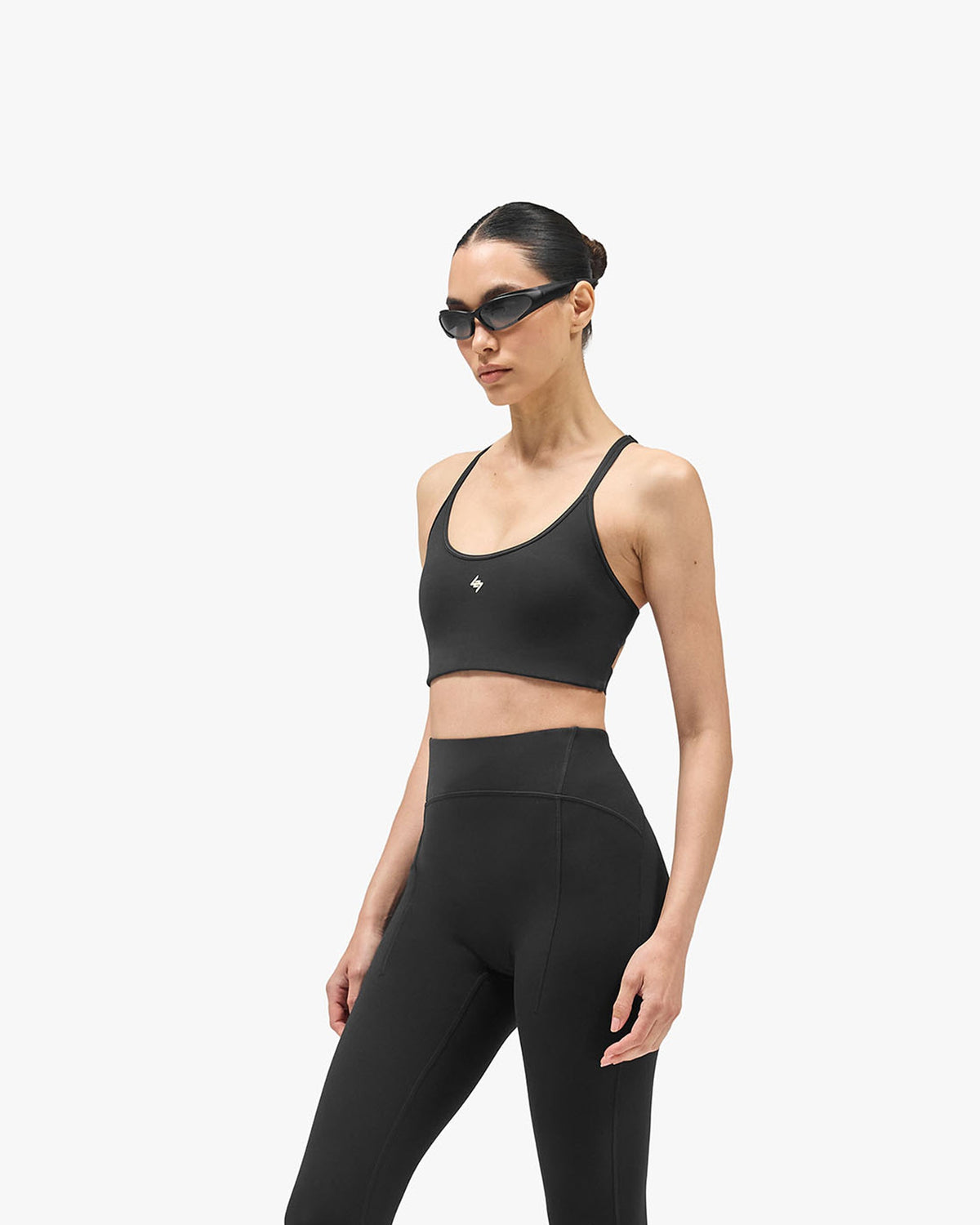 247 Restore Sports Bra - Jet Black