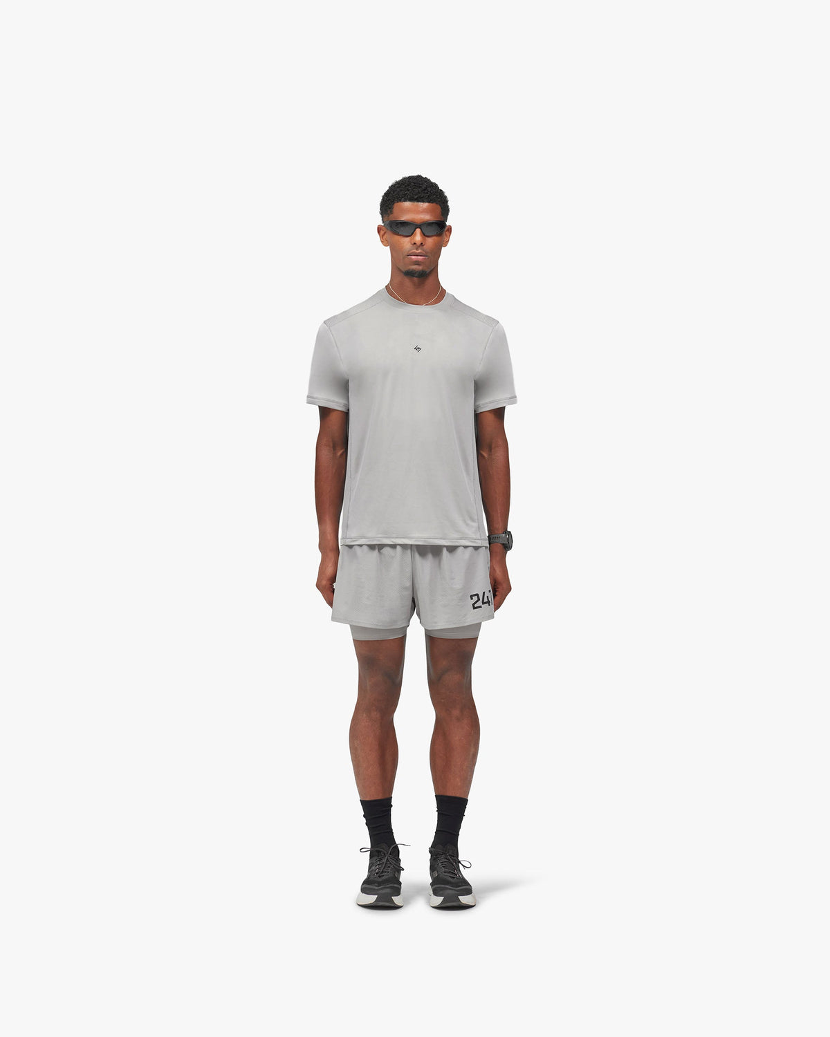 247 Trail Short - Ash Grey