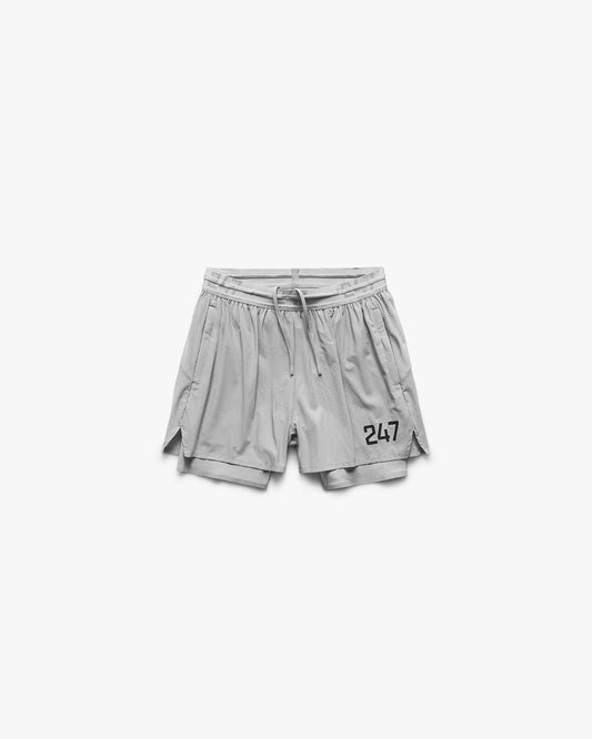 247 Trail Short - Ash Grey