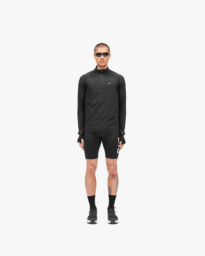 247 Run Quarter Zip - Jet Black
