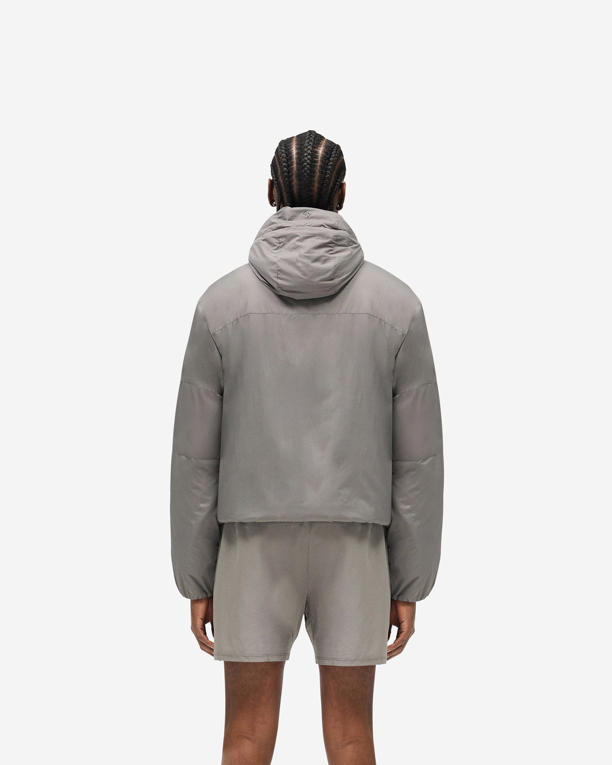 247 Panelled Insulated Jacket - Steel