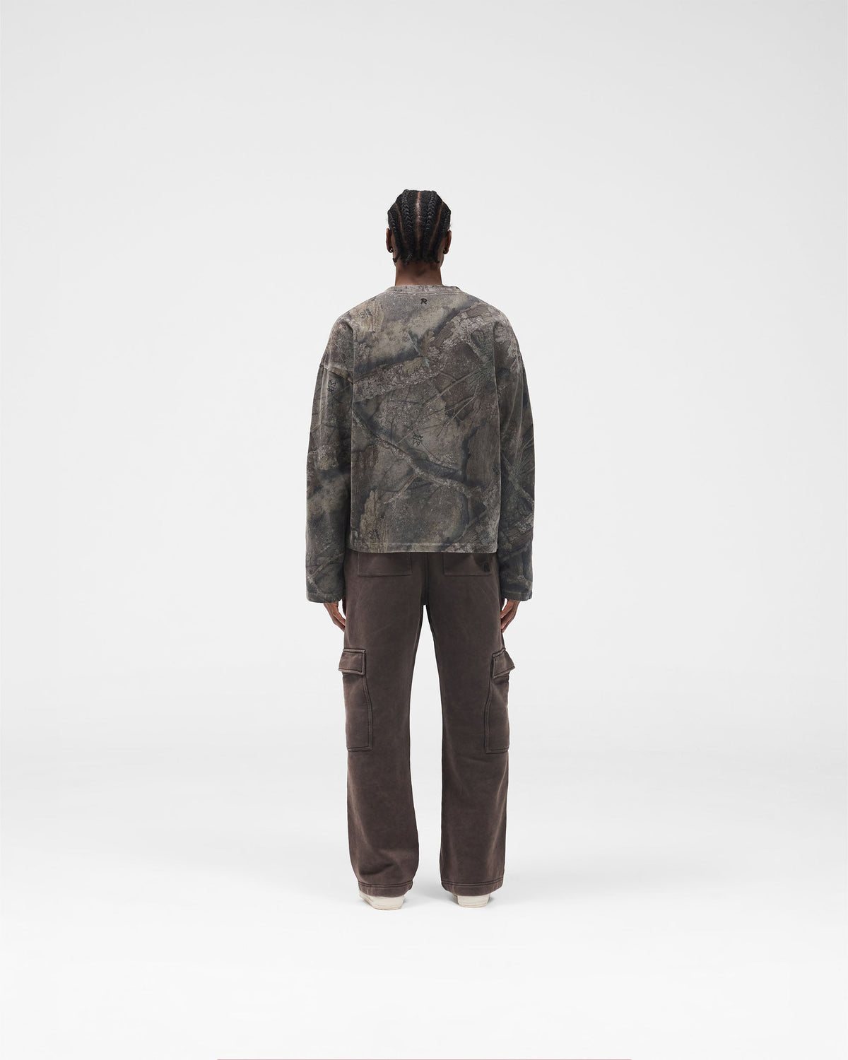 Initial Cargo Sweatpants - Coffee