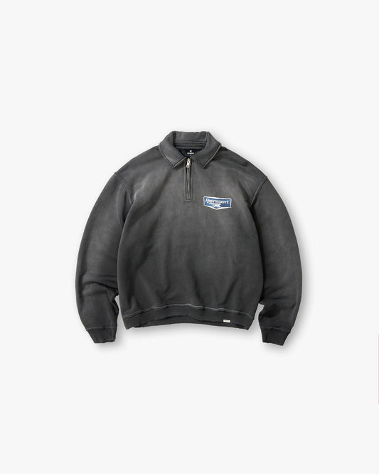Nothing Faster Quarter Zip Sweatshirt - Stained Black