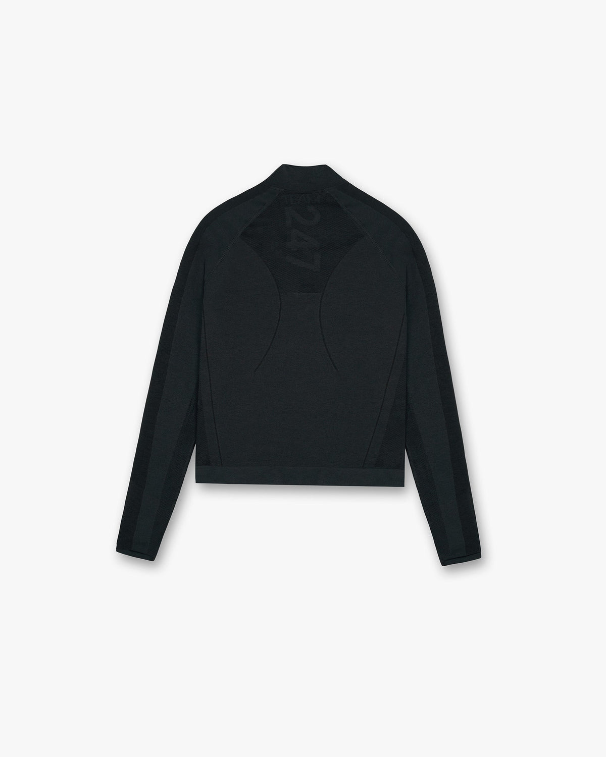 247 Sculpt Seamless Quarter Zip Jacket - Black