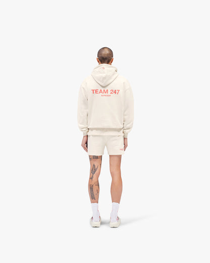 Team 247 Oversized Hoodie - Cream