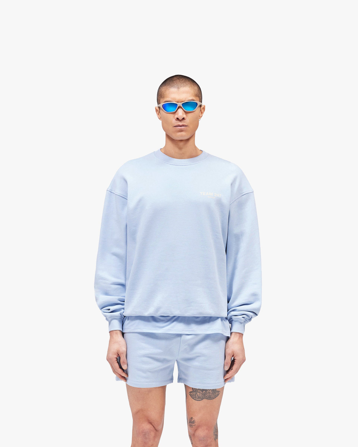 Team 247 Oversized Crew - Glacier