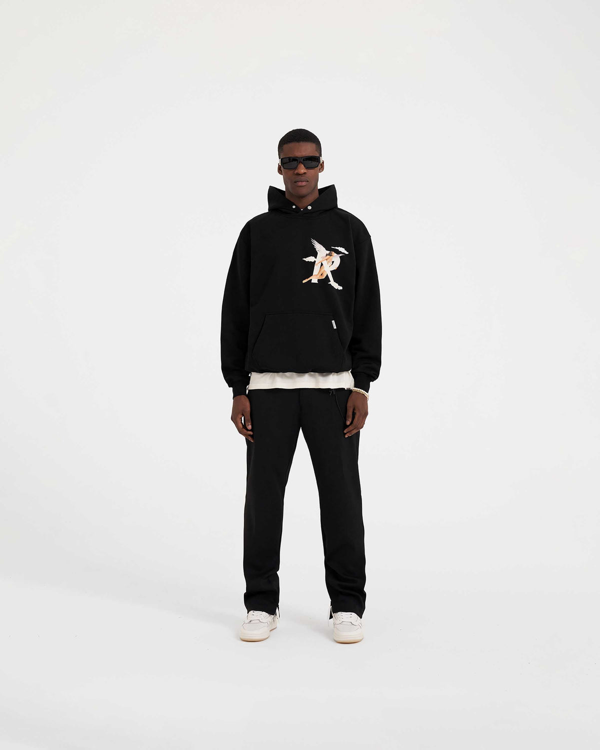 Storms In Heaven Hoodie - Black