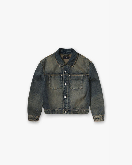 Denim Trucker - Blue Cream