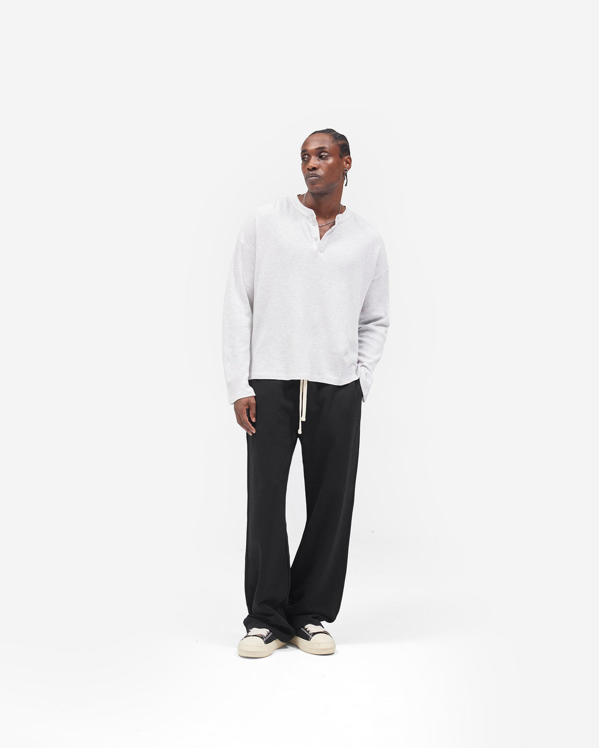Initial Sweatpants - Jet Black