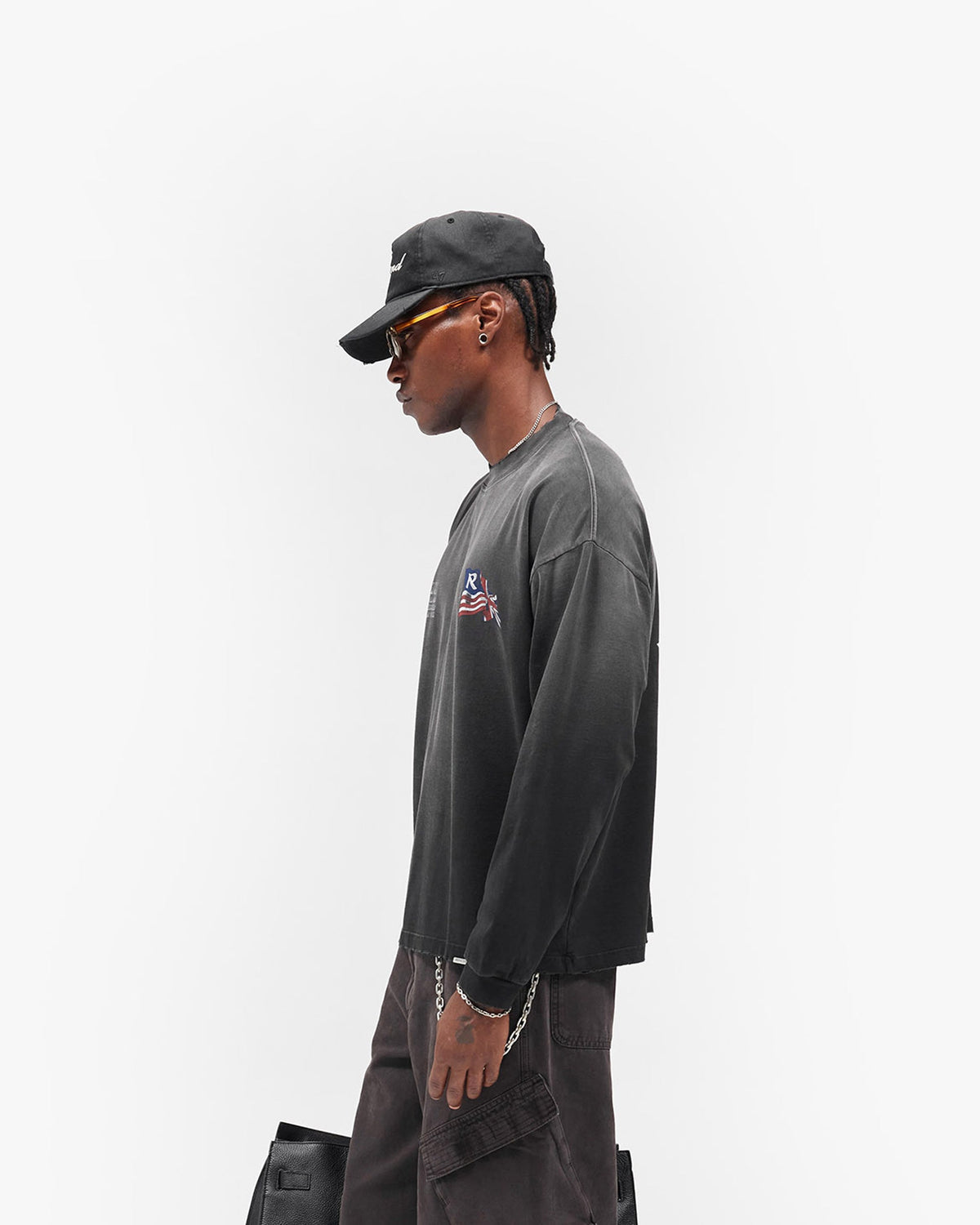 Eagle Long Sleeve T-Shirt - Black