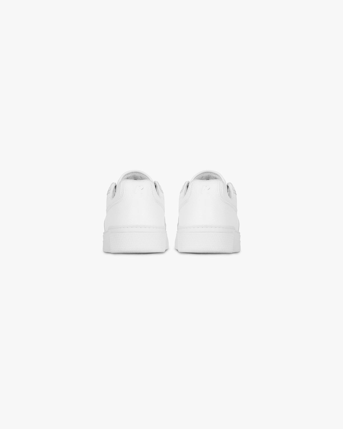 Initial Sneaker - Leather - Flat White