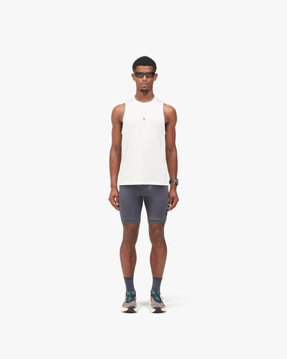 247 Numbers Vest - Flat White