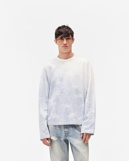 USA Long Sleeve T-Shirt - Washed Blue
