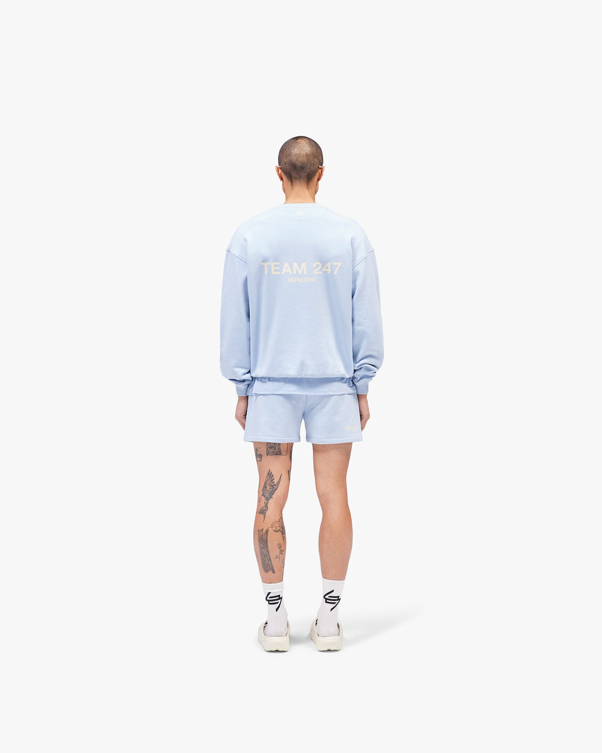 Team 247 Oversized Crew - Glacier