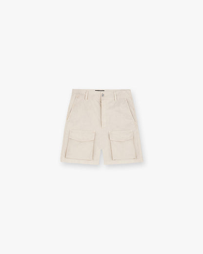 Front Pocket Cargo Short - Champagne