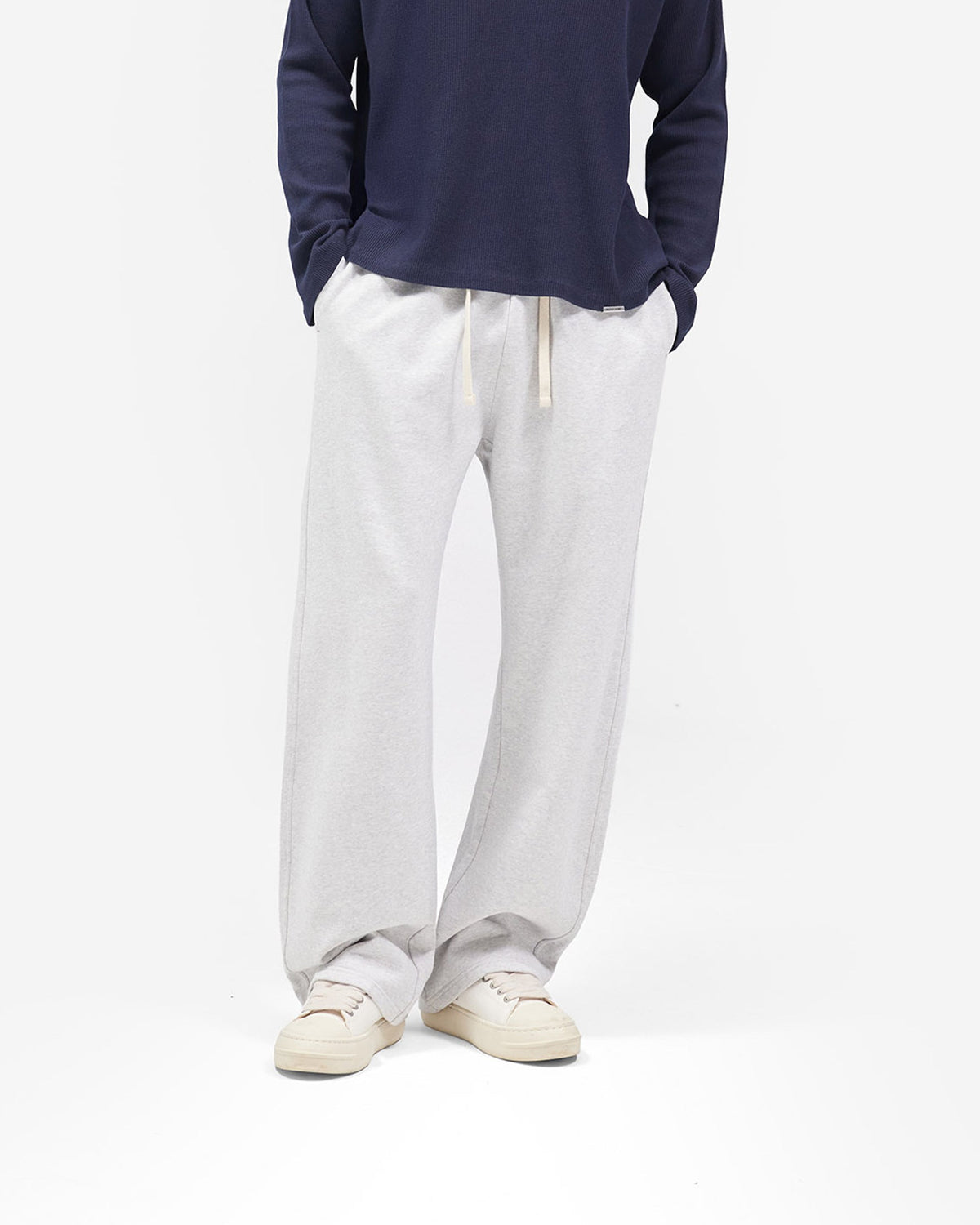 Initial Sweatpants - Ice Grey Marl