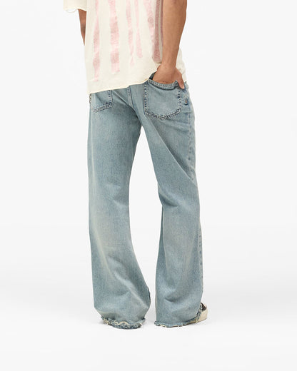 R6 Flare Denim - Astro Blue