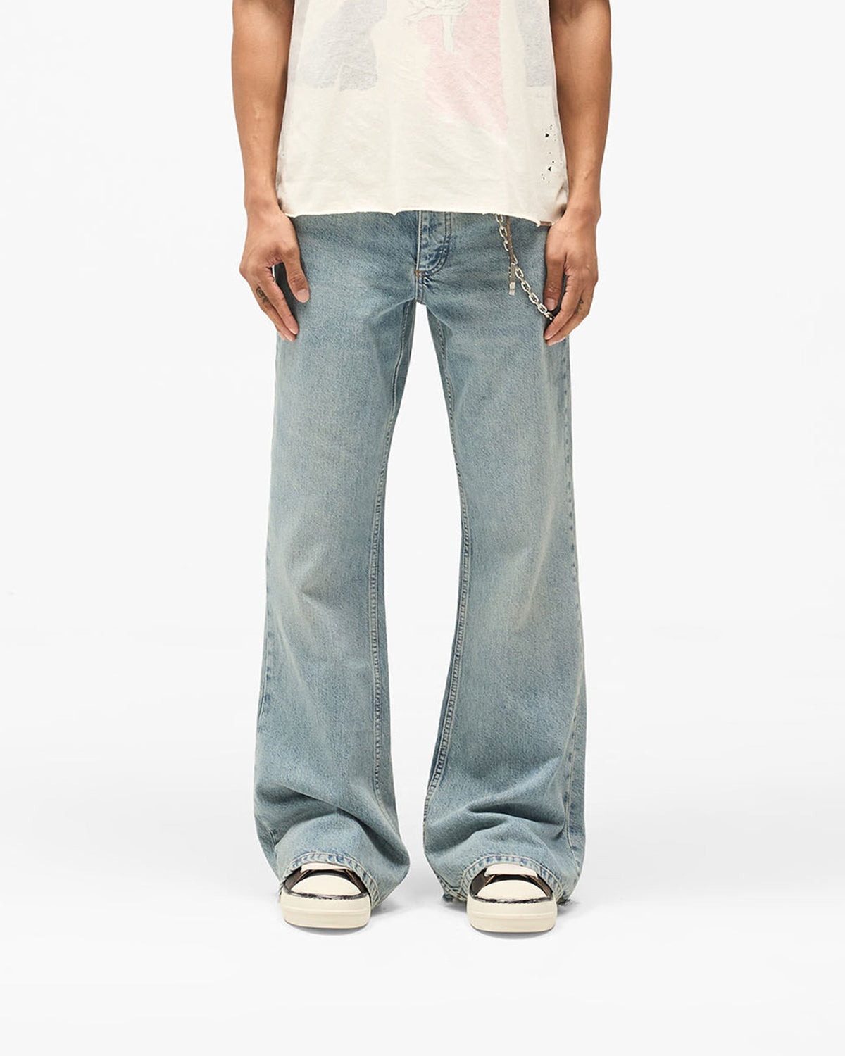 R6 Flare Denim - Astro Blue