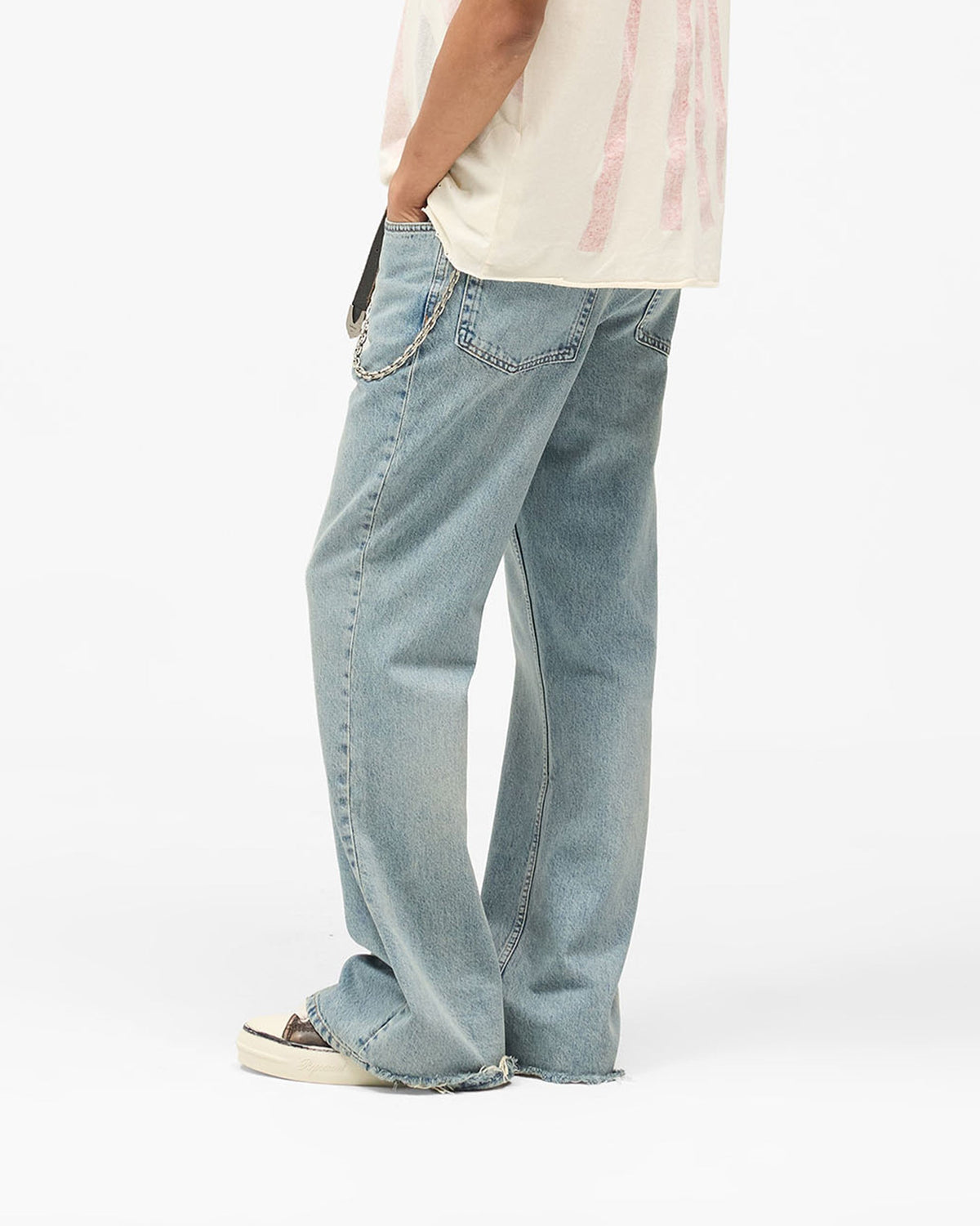 R6 Flare Denim - Astro Blue