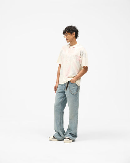 R6 Flare Denim - Astro Blue