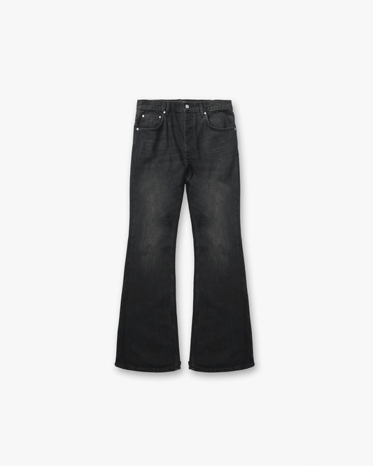 R6 Flare Denim - Black