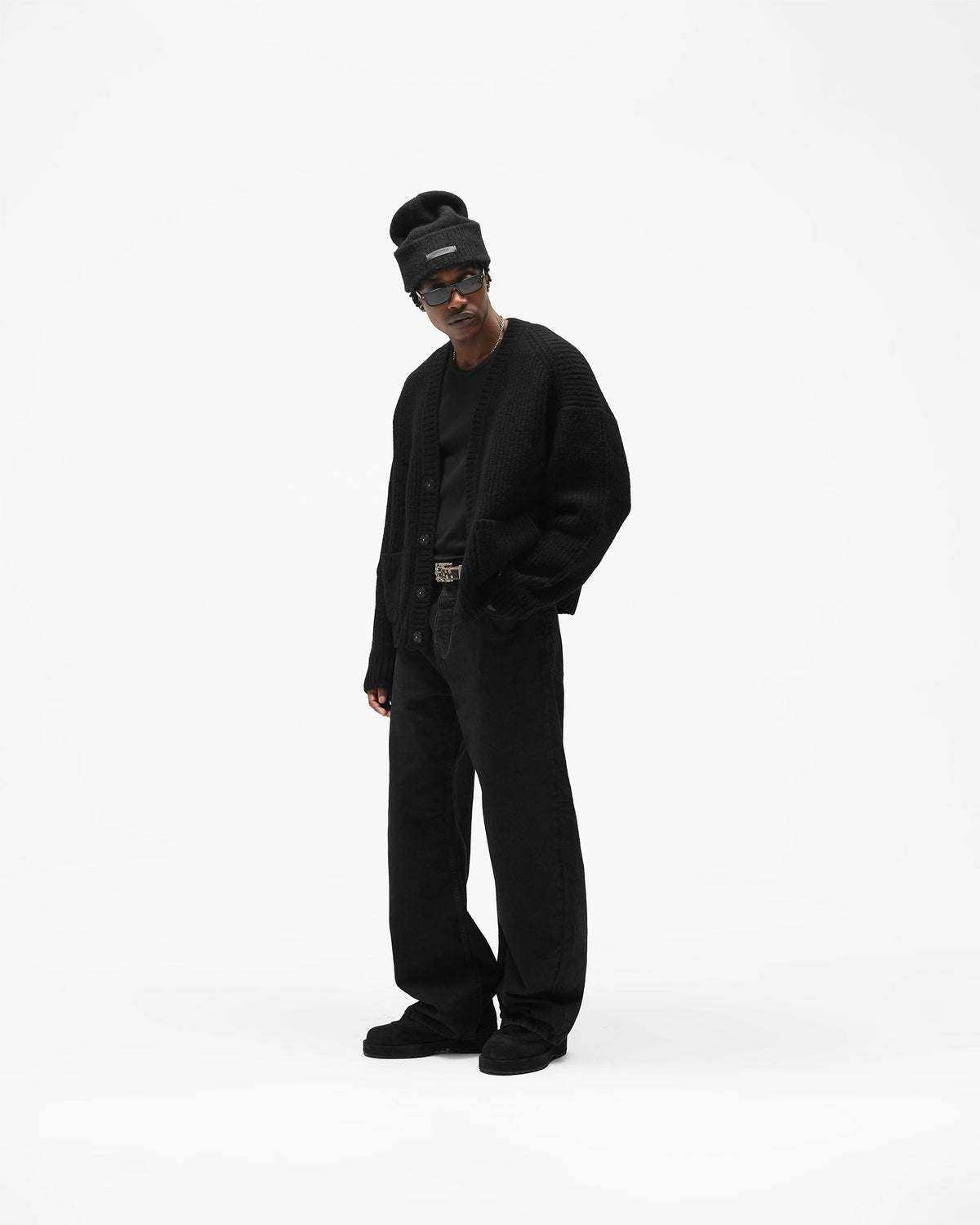 Ramone Cardigan - Black