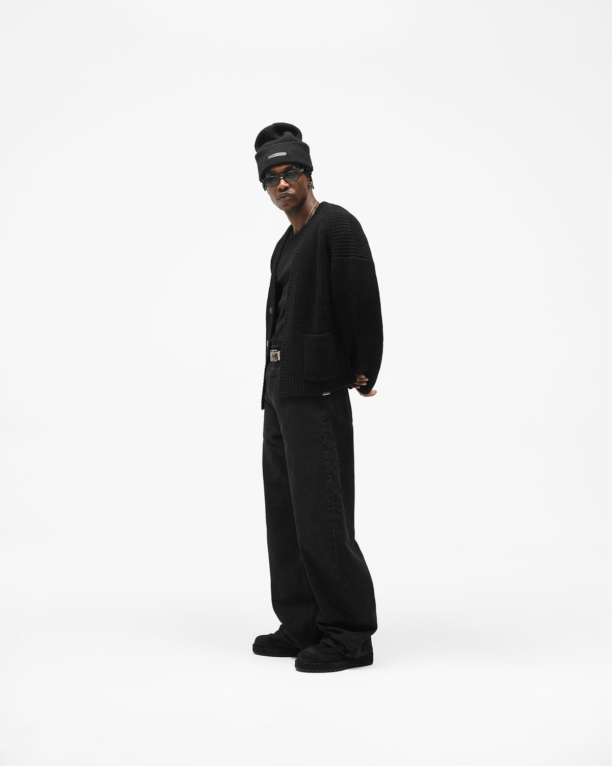 Ramone Cardigan - Black