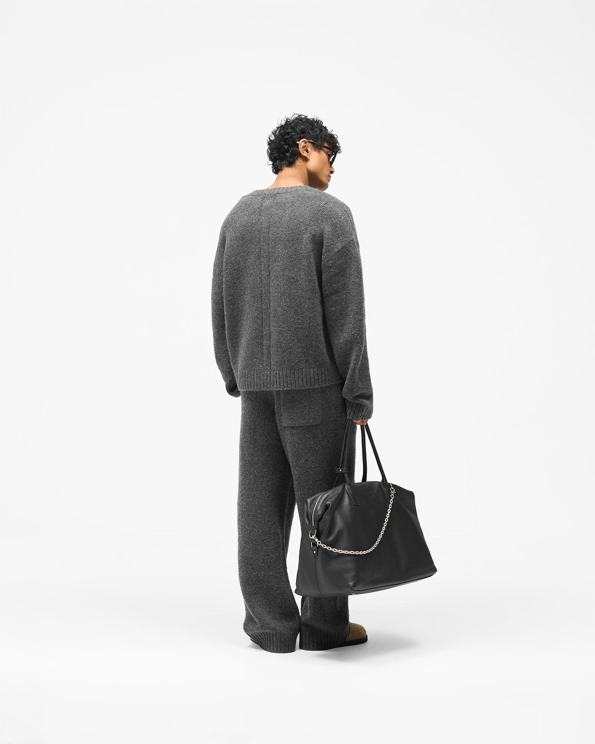Ramone Knit Sweater - Dark Grey