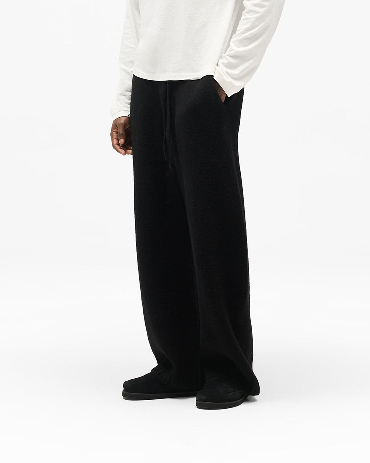 Ramone Knit Sweatpant - Jet Black