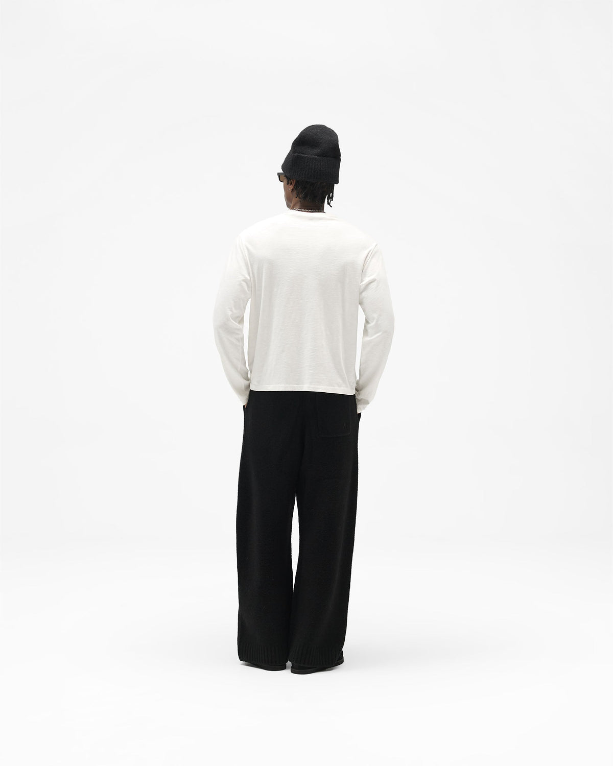 Ramone Knit Sweatpant - Jet Black
