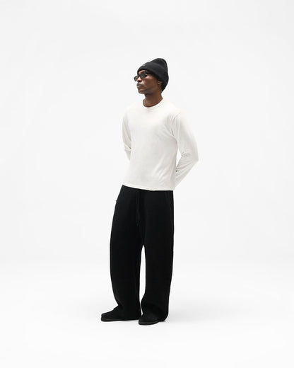 Ramone Knit Sweatpant - Jet Black