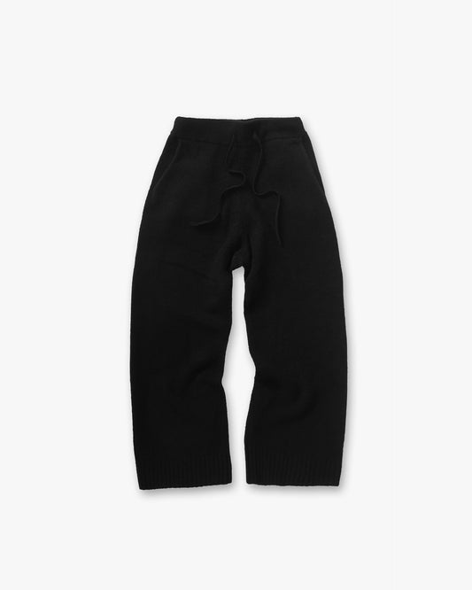 Ramone Knit Sweatpant - Jet Black