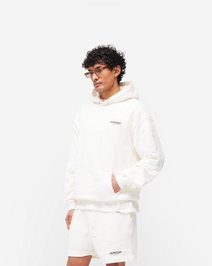 Represent Owners Club Hoodie - Flat White