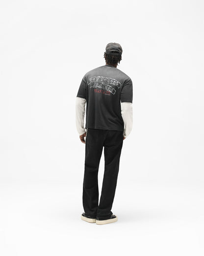 Riot T-Shirt - Washed Black