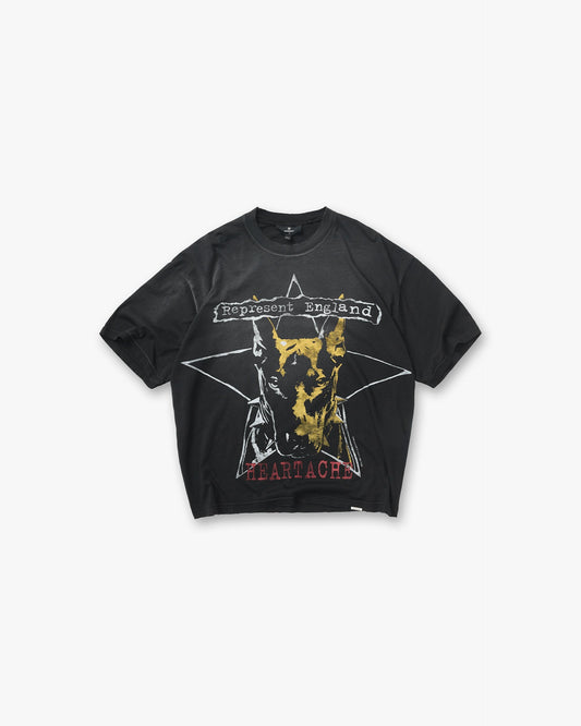Riot T-Shirt - Washed Black