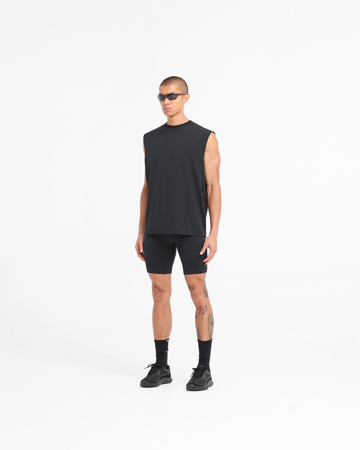 247 DNA Oversized Tank - Jet Black