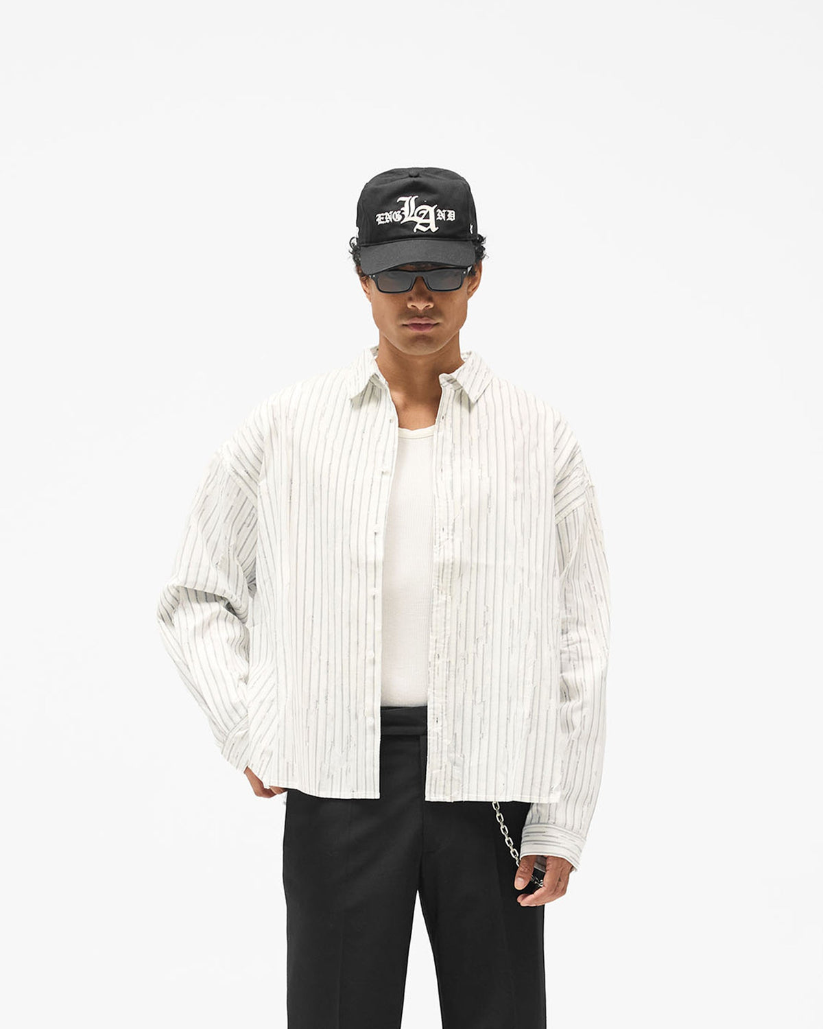 Torn Shirt - Flat White